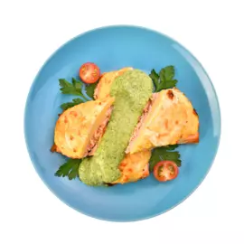 Кусочек нерки с соусом, «Вкусно детям», 150 г, Россия