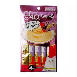 Лакомство для кошек "Королевский лобстер" CIAO 56 г, Япония