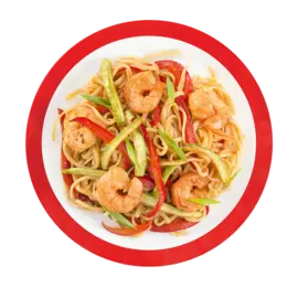 Лапша удон с креветками в имбирном соусе, «Уже Готово», 300 г