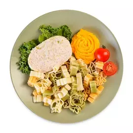 Ленивчики из курицы с пастой и морковным соусом Уже Готово 200 г Россия