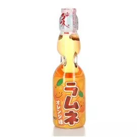 Лимонад Ramune со вкусом апельсина 0.33л ст/бут Япония