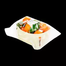 Мандарины с листом 700 г в бересте