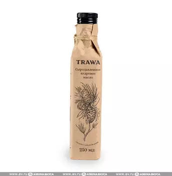 Масло кедровое сыродавленное от Ивана Скоблилова, Trawa, 250 мл, Москва