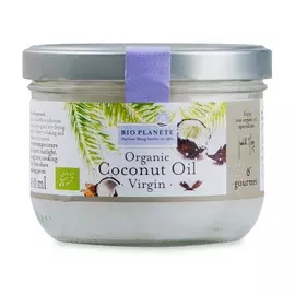 Масло кокосовое BioPlanete БИО первого холодного отжима BIO PLANETE Olmuhle Moog GmbH 400 мл банка Германия