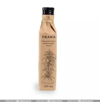 Масло конопляное сыродавленное от Ивана Скоблилова, Trawa, 250 мл, Москва