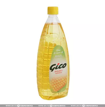 Масло кукурузное рафинированное, Gico, 1 л, Италия