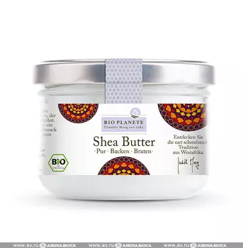 Масло ши нерафинированное БИО, Bio Planete, 200 мл, Германия