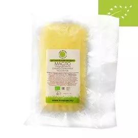 Масло сладкосливочное 82,5% органическое, эко-ферма «Рябинки», 195 г, Московская область, БЗМЖ