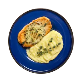 Медальон из семги жареный с картофельным пюре, «Уже Готово», 340 г