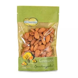 Миндаль Сёмушка сушеный натуральный 120г пакет Россия