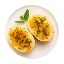 Мини-запеканка творожная с курагой без сахара, 2 шт в наборе, «Уже Готово», 140 г