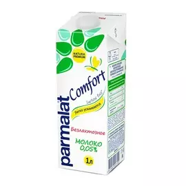 Молоко безлактозное Parmalat Comfort 0,05% ультрапастеризованное 1л Россия