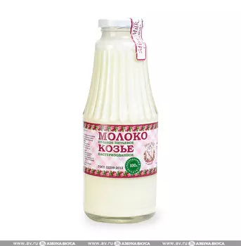 Молоко козье пастеризованное 3–4%, Miss Milk, 0.5 л, Саратовская область, БЗМЖ