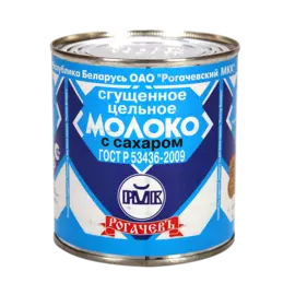 Молоко сгущенное «Рогачевъ» 8,5% с сахаром, 380 г