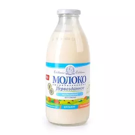 Молоко стерилизованное Первозданное 4,3% отборное 750мл Россия, БЗМЖ