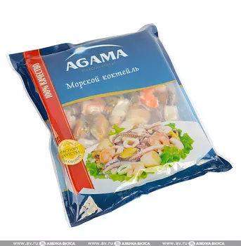 Морской коктейль с/м, Agama, 300 г, Россия