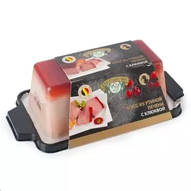 Мусс Polca из утиной печени в клюквенной заливке Polca 230г Бельгия