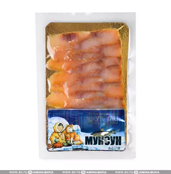 Муксун Скиф холодного копчения ломтики 100г Россия