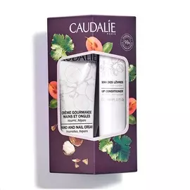 Набор Caudalie Идеальный дуэт: Крем для рук и ногтей 30 мл + Гигиеническая помада 4,5 г Франция