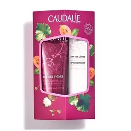 Набор Caudalie "THE DES VIGNES" Идеальный дуэт: Крем для рук и ногтей 30 мл + Гигиеническая помада 4,5 г Франция