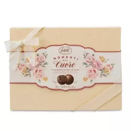 Набор конфет из молочного шоколада Momenti del Cuore с начинкой пралине, Feletti 1882, 300 г, Италия