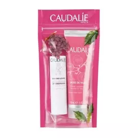 Набор подарочный Caudalie Rose de Vigne (Крем для рук и ногтей 30мл, Гигиеническая помада 4,5г) Франция