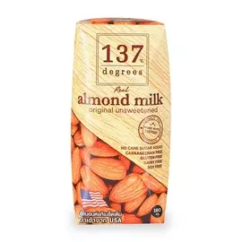 Напиток миндальный 137 Degrees без сахара Simple Foods Co., Ltd 180мл Таиланд