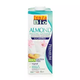 Напиток миндальный ISOLA BIO органический без сахара (без глютена), 1 л Италия