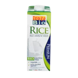 Напиток рисовый натуральный (без глютена), «Isola BIO», 1 л