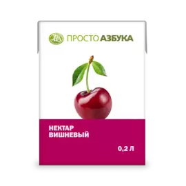 Нектар вишневый, «Просто Азбука», 0.2 л, Армения