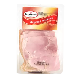 Окорок к/в Тамбовский Таганский МПЗ 300г нарезка Россия