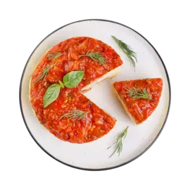 Омлет с пепперони и соусом из томатной сальсы 270 г Уже Готово Россия