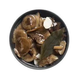 Опята маринованные с чесноком, «Просто Азбука», Россия, 400 г