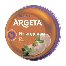 Паштет из индейки, Argeta, 95 г, Словения