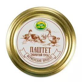Паштет Калужичи Золотой гусь 200г Россия