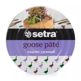 Паштет Setra куриный 100г ж/б Республика Сербия