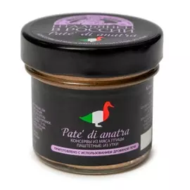 Паштет утиный Итальянец в России 118г Россия
