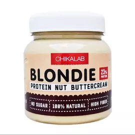 Паста орехово-протеиновая CHIKALAB Blondie белая с кешью (без сахара) 250г Россия