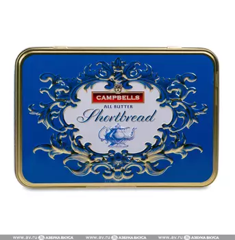 Печенье песочное Campbells Victorian Blue Tin 150г Великобритания