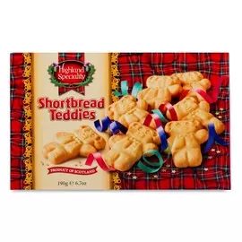 Печенье песочное Highland Speciality Shortbread Teddies 190г Великобритания
