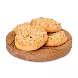 Печенье Песочное Кольцо ореховое от шеф-кондитера АВ 70 г