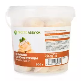 Пельмени с мясом курицы «Просто Азбука», 500 г