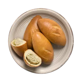 Пирожки домашние с рисом и яйцом от шеф-пекаря АВ, 65 г