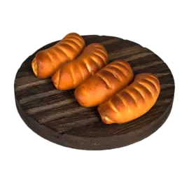 Пирожок с картошкой постный от шеф-пекаря АВ Россия 60 г