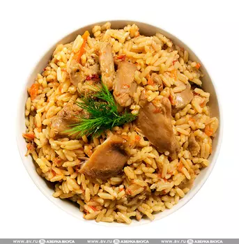 Плов с курицей и овощами "Уже Готово" 220 г, Россия