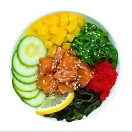 Поке с маринованным лососем и цитрусовым соусом "Уже Готово" 290 г, Россия