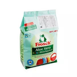 Порошок стиральный Frosch Color для цветного белья концентрат 1.35кг в пакете