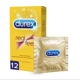 Презервативы Durex Real Feel SSL International, 12шт Великобритания