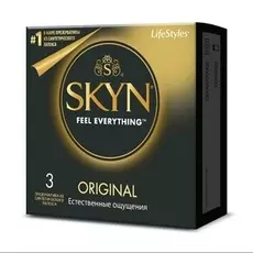 Презервативы SKYN Original классические 3шт Таиланд