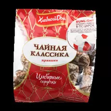 Пряники «Имбирные сердечки», Хлебный Дом, 400 г